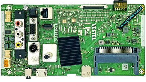 Seg 43SBF715 Main Board , 17MB181TC , 23690356 , Ves430UNDA-2D-M43