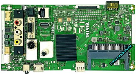 Seg 43SBF715 Main Board, 17MB181TC, 23758838, Ves430DUNDH-N1-N47