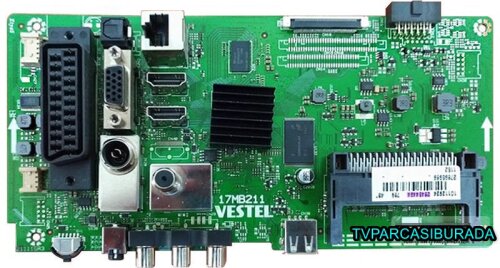 Vestel 49FD7400 Main Board , 17MB211S , 23469980 , Ves490UNDS-2D-N13 - 1