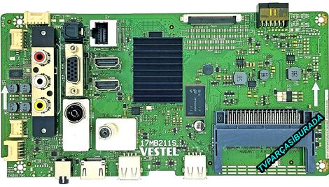 Toshiba 49LL2A63DT Main Board , 17MB211S , 23649408 , Ves490UNDS-2D-N41