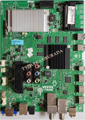 17MB300, 23349877, 23349878, Vestel 4K 55UA8990, Main Board, Ana Kart, VES550QNES-2D