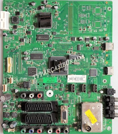 17MB35-4, 20500631, Telefunken 32BT550I, Main Board, Ana Kart, LTA320HA02