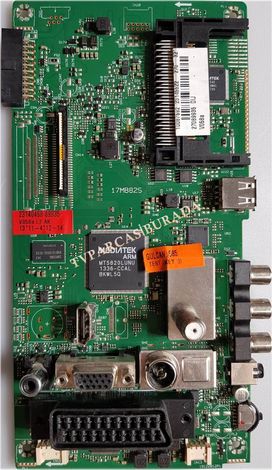 17MB82S, 23145522, 23140468, Telefunken 32XT5000ST, Main Board, Ana Kart, VES315WNVL-01-B