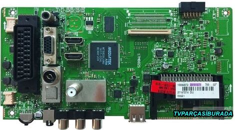 17MB82S, 23191371, 23191370, Vestel 32PH5065, Main Board, Ana Kart, VES315WNVS-01