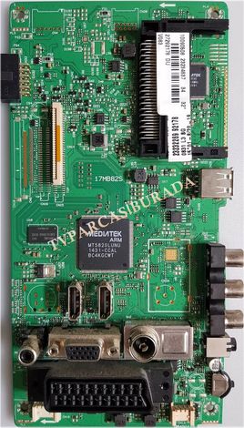 17MB82S, 23234837, 23232269, Vestel 32PHT3000, Main Board, Ana Kart, VES315WNDB-2D