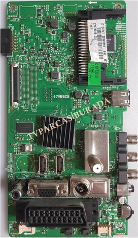 17MB82S, 23390366, 23284510, Vestel 43FB500, Main Board, Ana Kart, VES430UNDL-2D