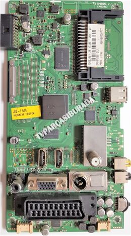 17MB95-2.1, 23117438, 23117460, Philips 40PFL3008K/12, Main Board, Ana Kart, VES400UNDS-01