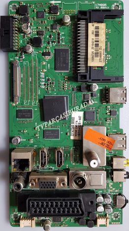 17MB95, 23164318, 23147349, Vestel 40PF7070, Main Board, Ana Kart, VES400UNES-04