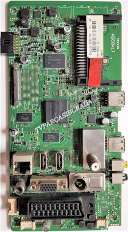 17MB95M, 23201796, 23201795, Vestel 48PF7175, Main Board, Ana Kart, VES480UNVS-M01