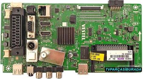 Vestel 40FA7100 Main Board , 17MB96 , 23247759 , 23227283 , LC400UNVS-2D