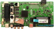 VESTEL - Vestel 3D SMART 42FA8200 42 LED TV Main Board , 17MB96 , 23248021 , 23238218 , VES420UNVL-3D-S02