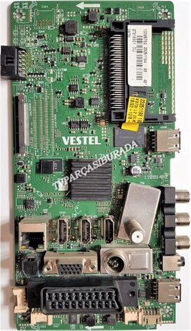 17MB96, 23251194, 23251196, Vestel 48FA7500, Main Board, Ana Kart, VES480UNVS-M01