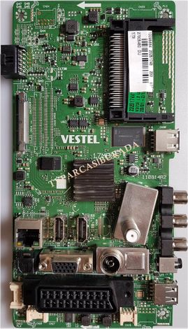 17MB96, 23251743, 23251744, Telefunken 50TF6060, Main Board, Ana Kart, VES400UNVA-2D