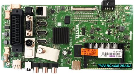 17MB96, 23272081, 23272058, Vestel 50FA8200, Main Board, Ana Kart, VES500UNVL-3D