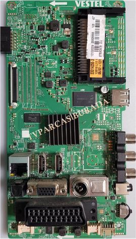 17MB97, 23328888, 23314255, Telefunken TE40282B34C2H, Main Board, Ana Kart, VES400UNDS-2D