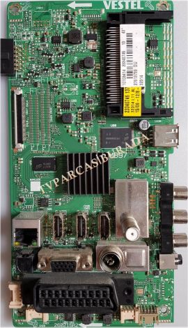 17MB97, 23340745, 23340746, Vestel 43FB7550, Main Board, Ana Kart, VES430UNEL-2D