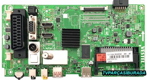 HI-LEVEL 48HL555 Main Board , 17MB97, 23443342, 23442397, VES480UNDS-2D