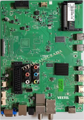 17MB98, 23312886, 23312887, Vestel 55FA8500, Main Board, Ana Kart, VES550QNES-3D