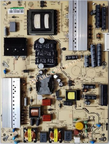 17PW07-2, 23026464, Techwood 40FHD912, Power Board, Besleme, LTA400HM13L09