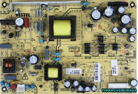 17PW25-4, 20585287, Vestel 32'', Power Board, Vestel Lcd Power Supply