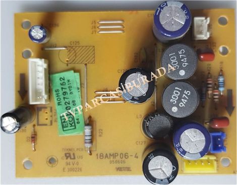 18AMP06-4, 20279752, Vestel 327500, Audıo Board, V320B1-L04