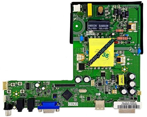 18AT002TTV1.0 , Y.M Anakart 18AT002TT MNL, Sunny SN32DAL3038-1022, Main Board, LC320DXY-SLAA