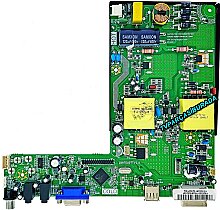 Y.M ANAKART 18AT009TT 40 MNL , 18AT009TTV1.0, Y.M ANAKART 18AT009TT MNL, HI-Level HL40DLK0938/1022, Main Board, LSC400HN02-804