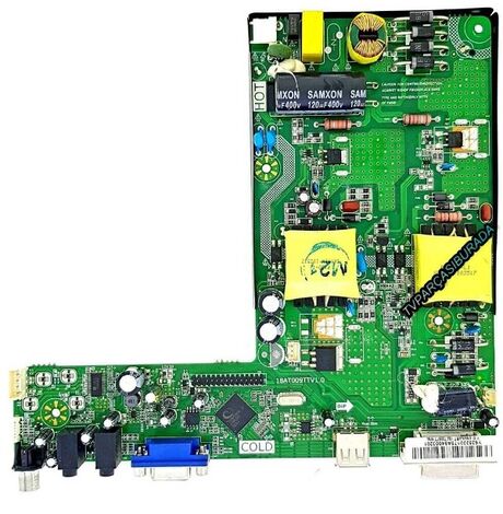 Y.M ANAKART 18AT009TT MNL , 18AT009TTV1.0 , Elton EL40DLK0938-1022 , Main Board , LSC400HN02-804