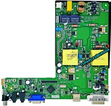 HI-LEVEL - HI-Level HL40DLK0938/1022 Main Board , 18AT009TTV1.0 , Y.M ANAKART 18AT009TT MNL , LSC400HN02-804