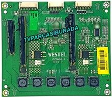 VESTEL - 20513458 , 17CON06-1 , VESTEL 32VF89155 LED DRİVER , TL315VES4502E-FHO