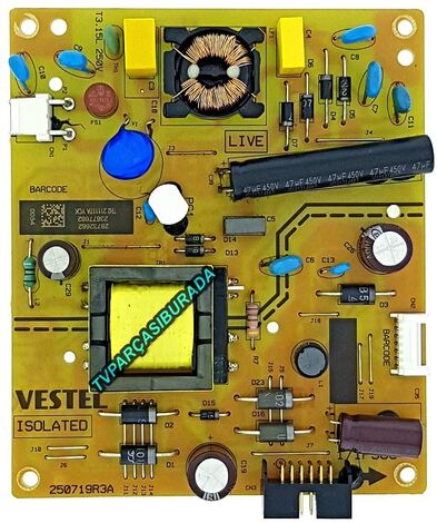 17IPS63 , 23677682 , TOSHİBA 32L2263DT POWER BOARD , VES315UNGH-L4-N91 
