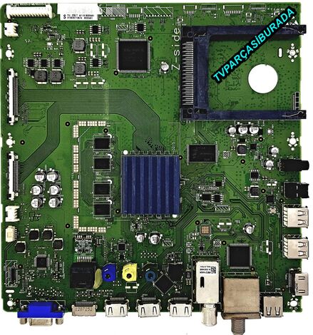 Philips 46PFL5507K-12 Main Board , 3139 123 65323V2-MB/65333V2-SB WK1148.1 , 313929713674 , LTA460HW04