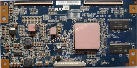 31T05-C02, T315HW01 V0 Ctrl BD, 5531T05C01 , Samsung LE32A552P3R, Tcon Board, T315HW01 V.0