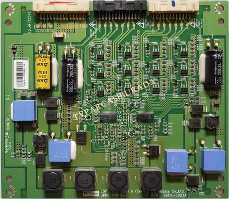 3PHGC10001A-R, 6917L-0023A, PCLC-D901 A, Beko F82-208 FHD, Led Driver Board, LC320EUD-SCA1