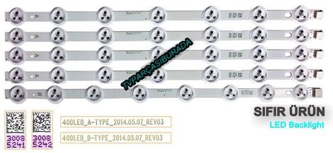 40DLED_B-TYPE , 40DLED_A-TYPE , 40DLED_B-TYPE_2014.05.07_REV03 , 40DLED_A-TYPE_2014.05.07_REV03 , VES400UNDS-2D-N03 , VES400UNDS-2D-N02 , Vestel 40FA3000 , Vestel 40FA5050 , REGAL 40R2010FM , Led Bar, Panel Ledleri