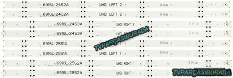 49 V16 ART3 2453 REV3.2 2, 49 V16 ART3 2552 REV3.2 2, 49 V16 ART3 2551 REV3.2 2, 49 V16 ART3 2452 REV3.2 2, 6916L-2453A, 6916L-2552A, 6916L-2551A, 6916L-2452A, LC490DGG(FJ)(M5), LG 49UH650V, LG Display, Led Bar, Panel Ledleri
