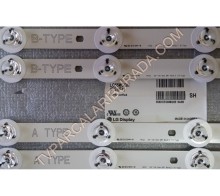 55 V15 SLİM DRT REV0.5 1 B-TYPE, 55 V15 SLİM DRT REV0.5 1 A-TYPE, 6916L-1929A, 6916L-1928A, LC550CQN(FG)(F1), LG 55UC970-ZA, LG Display, Led Bar, Panel Ledleri - Thumbnail