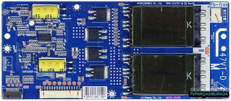 6632L-0525C, PPW-CC47VT-M (D), PPW-CC47VT-(SLAVE), LG 47LG500-ZA, LC470WUD-SBA1, LC470WUN-SBA1, INVERTER BOARD, LG Display