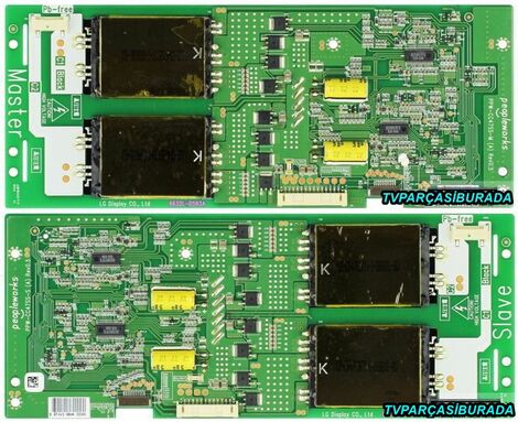 6632L-0583A, 6632L-0584A, PPW-CC47SS-M, PPW-CC47SS-S, LC470WUD-SBM4, INVERTER BOARD, LG - 1