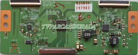 6870C-0421A, 2979B, 6871L-2979B, V12 55FHD ROW Control Ver 1.0, LG 55LA6205-ZA, T CON Boad, LA62M55T120V12