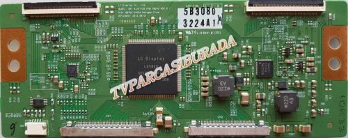 6870C-0450A, ART 42-47-55 FHD TM240 VER 0.1, 6871L-3224A, Philips 55PFL6198K/12, T CON Board, LC550EUF-PFF1 - 1