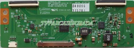 6870C-0451A, 3157B, 6871L-3157B, LC470EUN-SFF1_Control_Ver 1.0, VESTEL 450PF9090, T CON Board, LC470EUE-FFF1