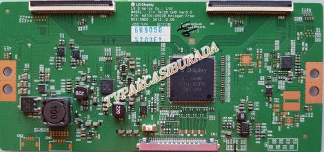 6870c-0502B, 6871L-3703F, V14 TM120 UHD Ver0.5, Philips 55PUS7909-12, T CON Board, LC550EQE-PGF1