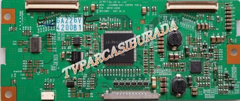 6870C-4200C, 4200B, 6871L-4200B, LC420WUN-SAA1 CONTROL PCB 2L, TOSHIBA 42XV5050, T CON Board, LC420WUN-SAA1, LG DISPLAY