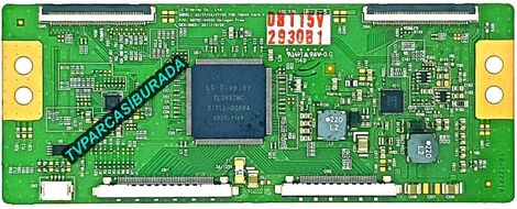 6871L-2930B , 6870C-0402C , PANASONİC TX-LE37T5E T-Con Board , LC370EUD-SEF2