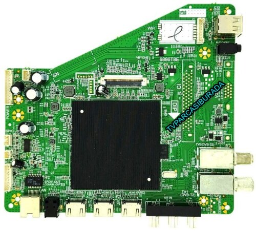 6886T8E , 4704-6886T8-A2233G01 , Dijitsu 49UKS4491/STR , Main Board , LC490EGY-SKM4 - 1