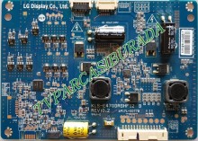 LG - 6917L-0077B, KLS-E470DRGHF 12 B, KLS-E470DRGHF 12 B REV:0.2, Panasonic TX-L47E5B, LG DISPLAY, Led Driver Board, LC470EUD-SEF3