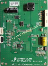 VESTEL - 6917L-0100A, KLS-E470RABHF06 A, REV:0.4, Vestel 47PF9060, LED Driver Board, LC470EUN-FEF1