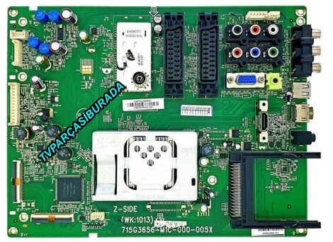 PHILIPS 47PFL3605H/12 Main Board , 715G3656-M1C-000-005X , CPBA2UBZ6S07 , LC470WUG-SCB1