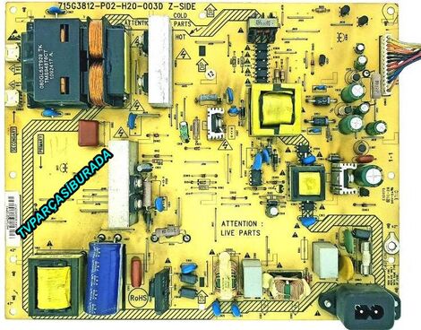 715G3812-P02-H20-003D Z-SIDE , PWTVAQG1GPR1 , PHILIPS 42PFL3605H/12 , Pawer Board , LC420WUY-SCB1